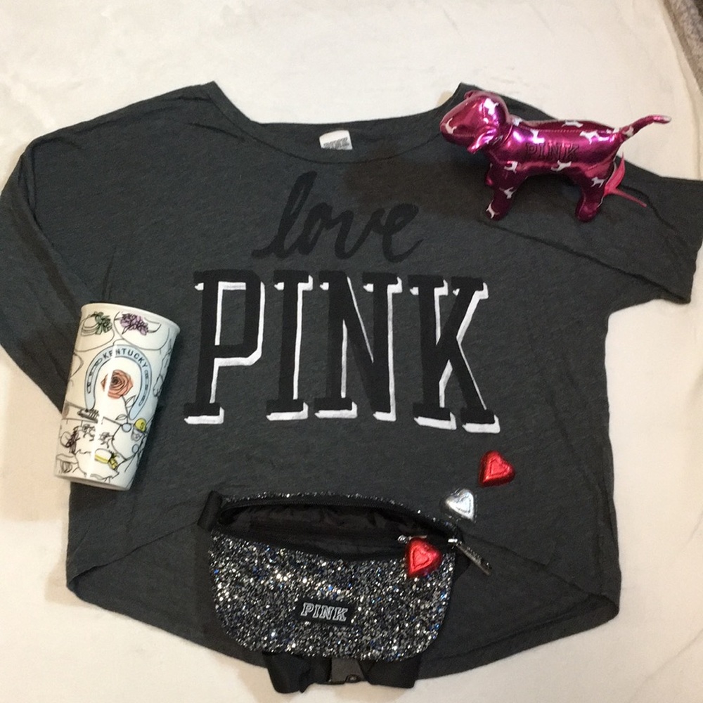 PINK 🖤Cute High-low top🖤